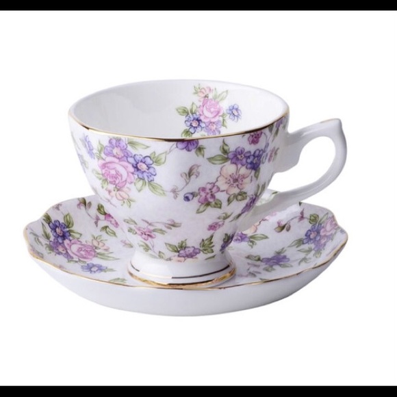 Other - NEW Royal Classic Bone China Porcelain Tea Cup Set